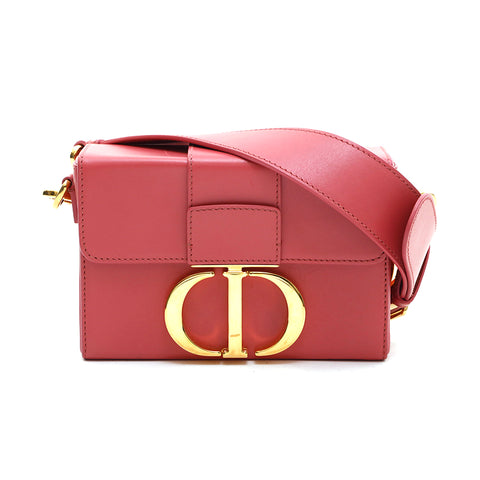 クリスチャンディオール Christian Dior 30 モンテーニュ ボックス ショルダーバッグ ピンク P13296