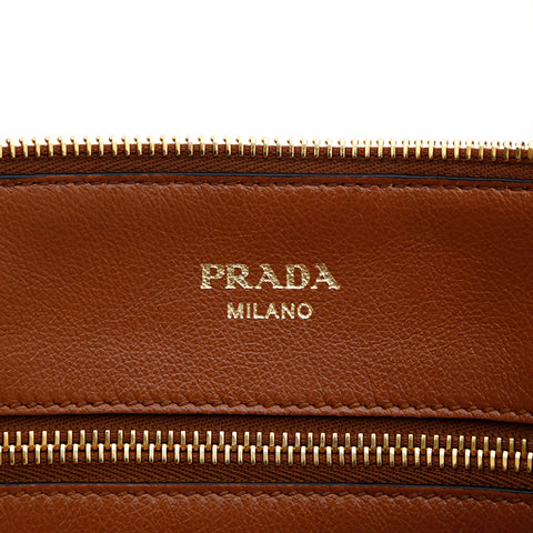 Prada Prada Leder 2WHY Handtasche Brown P13303