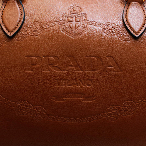 Prada Prada Leder 2WHY Handtasche Brown P13303