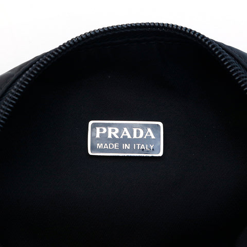 プラダ PRADA ホーボー ナイロン ハンドバッグ ブラック P13306