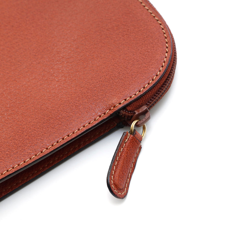 GUCCI　クラッチバック グッチ GUCCI レザー ケース クラッチバッグ キャメル P13342