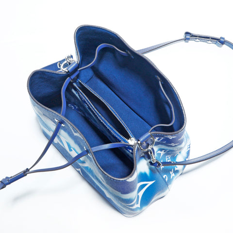 Louis Vuitton Escar Neonoe Shoulder Bag Blue P13344 – NUIR VINTAGE