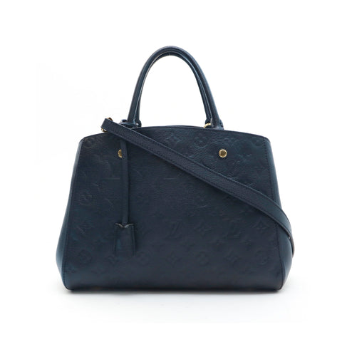 Louis Vuitton Louis Vuitton Montenyu Handbag Black P13348