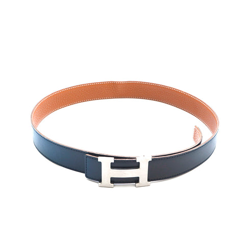 爱马仕H皮带□E刻有黑色P13351