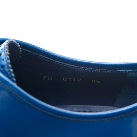 ルイ・ヴィトン LOUIS VUITTON 革靴 ローファー ブルー P13354