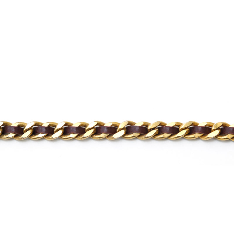 CHANELシャネル 黒レザー ベルト 金色ライオンモチーフ size65 CHANEL(シャネル) ココマークレザーベルト ブラック サイズ 65