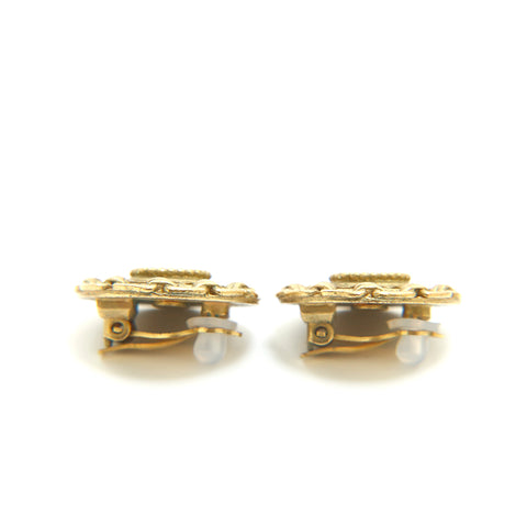 Chanel CHANEL Coco Mark Round Earrings P13387