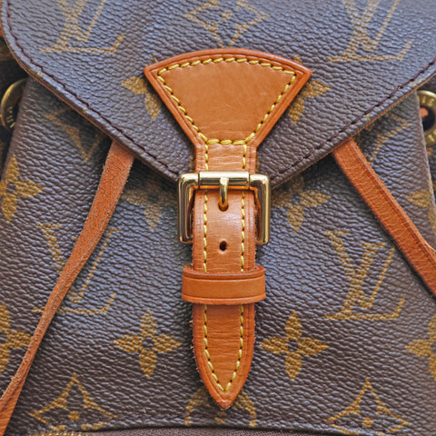 Louis Vuitton LOUIS VUITTON Monogram Minimon Rucksack Daypack Brown P1 –  NUIR VINTAGE