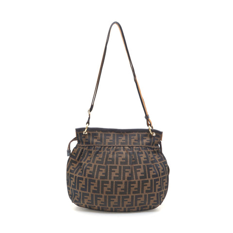 Fendi Fendi Zukka Umhängetasche Brown P13406