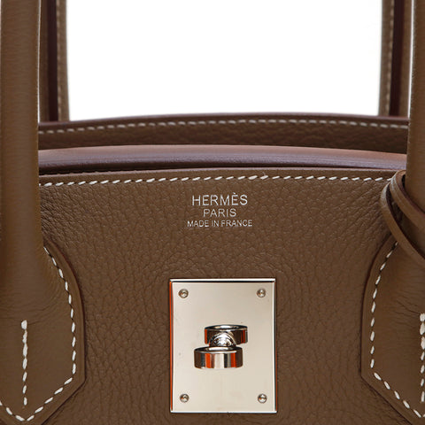 エルメス HERMES バーキン30 3EN1 エトゥープ トゴ  ハンドバッグ Z刻印 ベージュ WS0649