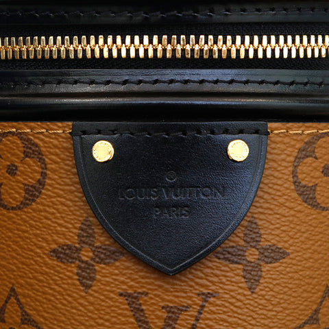 Louis Vuitton Cannes Handbag Reverse Monogram Canvas Brown