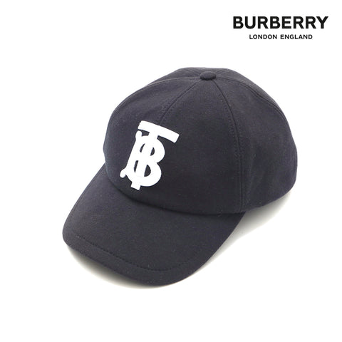 バーバリー BURBERRY TBロゴ ベースボール キャップ ブラック P13456