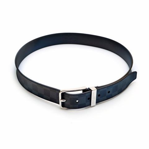 路易·威登(Louis Vuitton)达米尔·圣佛尔·庞特 - 尼斯石墨M9402皮带黑色P13468