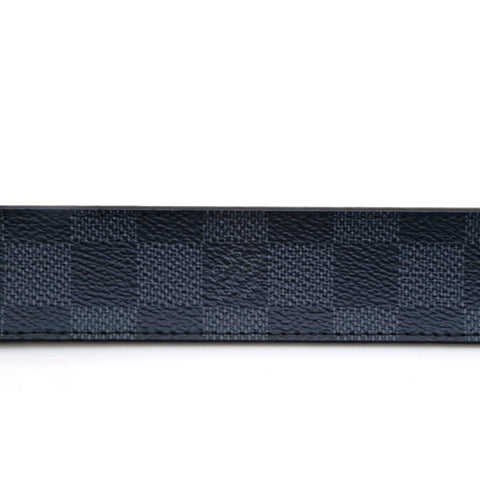 Louis Vuitton Damier Santule Ponnef Graffit M9402 Belt Black