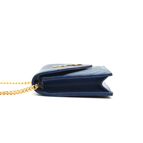 Yves Saint Laurent Yves Saint Laurent Vinnil Logo Clutch Bag Wallet Ch –  NUIR VINTAGE