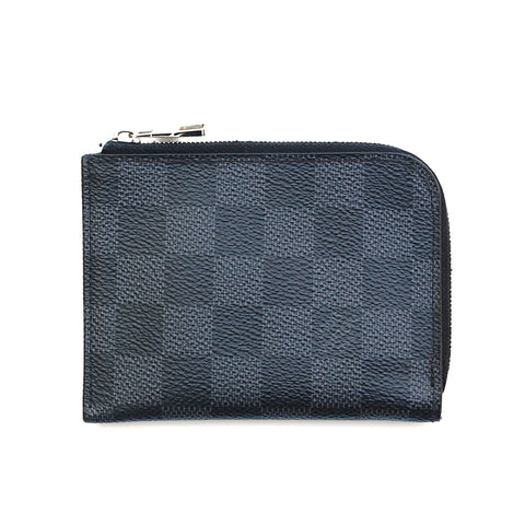 Louis Vuitton Damier Graphite Business Card Harder Case Card Card Card Black P13478