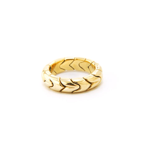 Bvlgari Bvlgari Spiral Ring YG 750 9,5G 52 Taille 13 Anneau / anneau or P13496