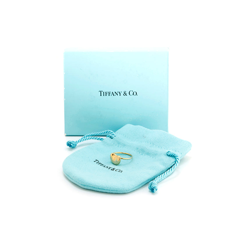 ティファニー TIFFANY&Co. ビーンデザインリング YG18K 2.0g 47