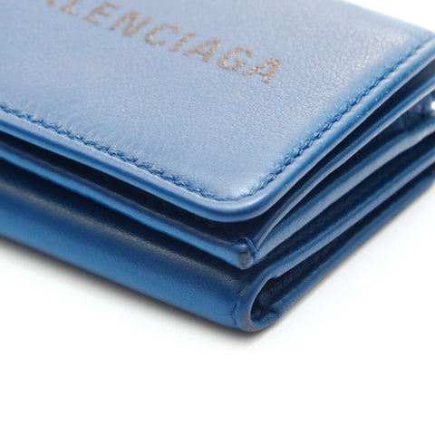 Balenciaga blue hot sale wallet