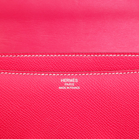 Hermes Hermes Constance Elanvo Epson Umhängetasche □ O Graviert 2011 Rose Tillian P13543