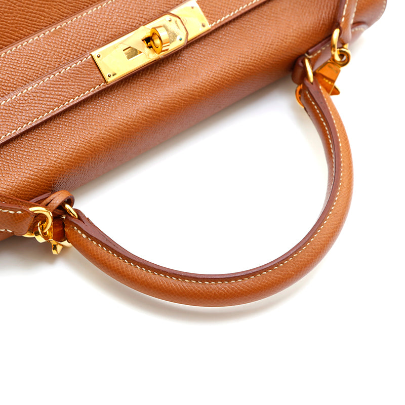 Hermes HERMES Kelly 28 Kushbell Handbag ◯Z engraved 1996