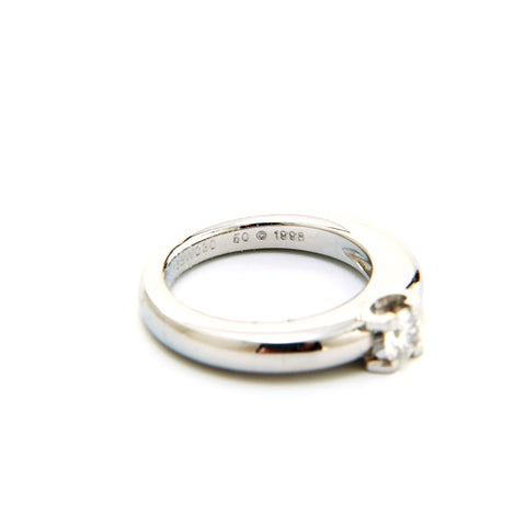 CARTIER CARTIER C REGING RING WG750 8.3G Taille 11 Anneau / anneau argent P13545