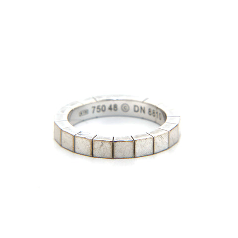 CARTIER CARTIER RANIERE RING WG 750 5.6G 48 Taille 9 Anneau / anneau argent P13549