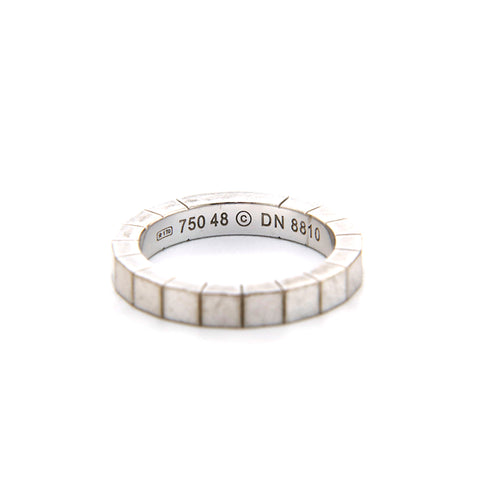 CARTIER CARTIER RANIERE RING WG 750 5.6G 48 Taille 9 Anneau / anneau argent P13549