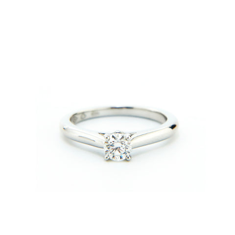 卡地亚纸牌环铂PT950 0.31CT 3.8G尺寸48尺寸9环银P13551