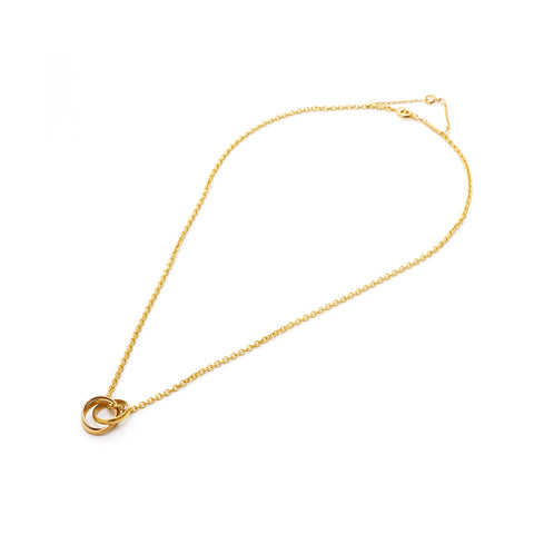 Cartier Baby Trinity项链YG WG PG 750 9.0G项链多色P13555