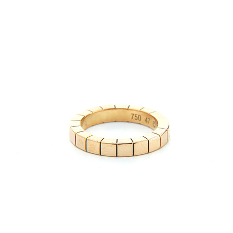 CARTIER CARTIER LANIERE RING YG 750 5.4G 47 Taille 8 Anneau / anneau Gold P13565