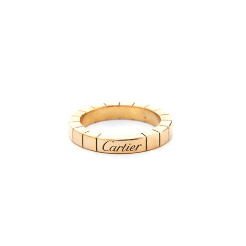 CARTIER CARTIER LANIERE RING YG 750 5.4G 47 Taille 8 Anneau / anneau Gold P13565