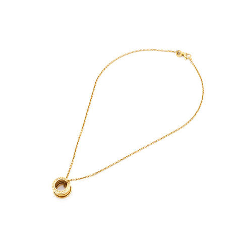 Bvlgari B-Zero一条项链yg 750 12.2g金项链P13568