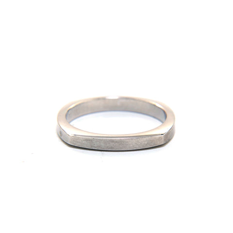 Richer l'or blanc WG 750 5.1G 57 Taille 17 Anneau / anneau argent P13578