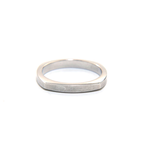 Richer l'or blanc WG 750 5.1G 57 Taille 17 Anneau / anneau argent P13578