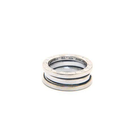 Bvlgari bvlgari beezero one wg 750 8.1g 50 taille n ° 10 anneau / anneau argent p13583