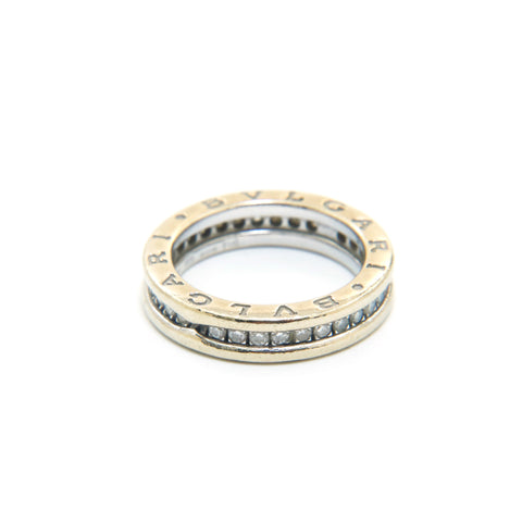Bvlgari B-Zero One Diamond Ring YG 750 6.5G 51尺寸10.5戒指金P13587