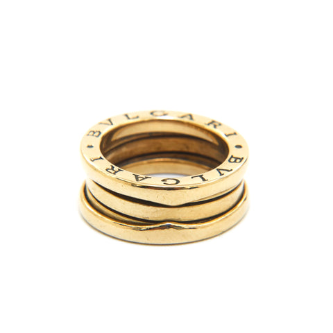 Bvlgari B-Zero One YG 750 10.6G尺寸48尺寸8戒指Gold P13589
