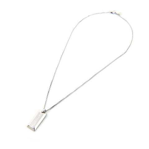 Bvlgari Bvlgari Ingot项链WG Au750 19.47g项链银色P13616