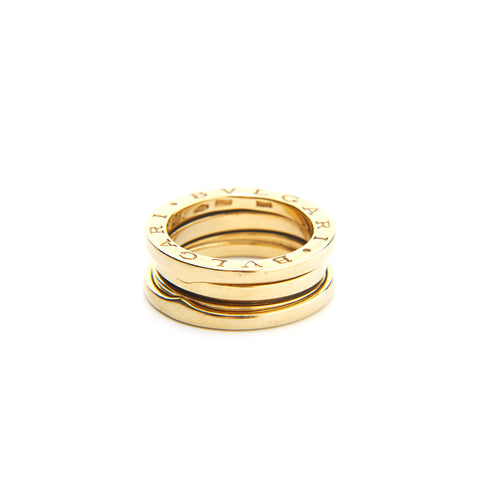 Bvlgari B-Zero Ring YG 750 9.9G尺寸52尺寸13戒指金P13622