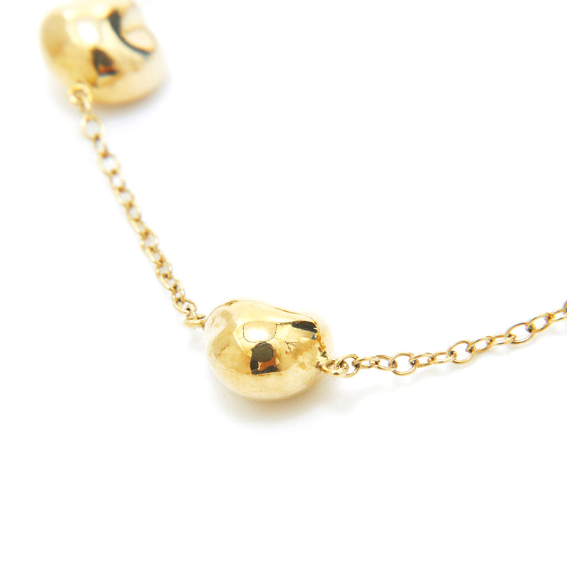 希少】ティファニーPERETTI 750 ビーンズブレスレット エルサ