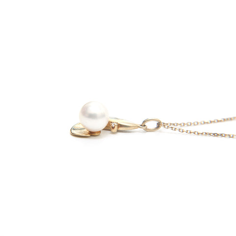 Collier de perles Mikimoto YG K18 2,6G Collier Gold P13629