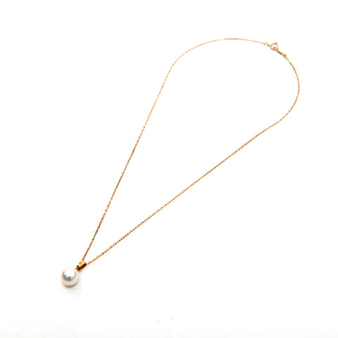 Collier de perle Mikimoto YG K18 2,8G Collier Gold P13635