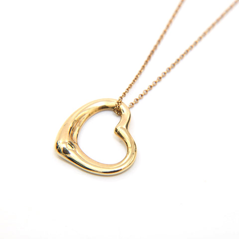 Tiffany & Co. Heart Pendant 18k Gold Diamond Ruby |