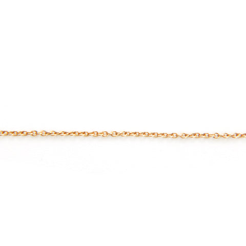 Tiffany Tiffany & Co. par la cour Single Diamond Pendant PG AU750 2.1g Collier Gold P13643