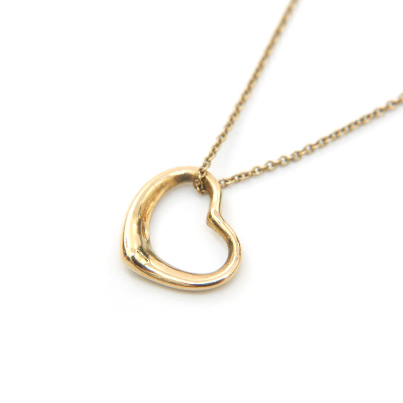 ティファニー TIFFANY&Co. オープンハートペンダント YG 18K 3.4g
