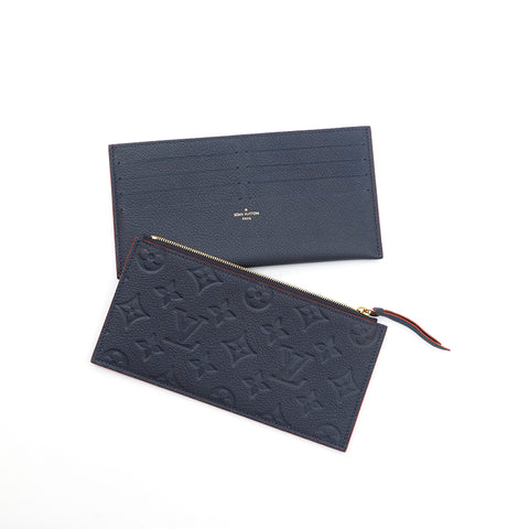 Louis Vuitton Pochette Felicie Zippered Insert Monogram Empreinte