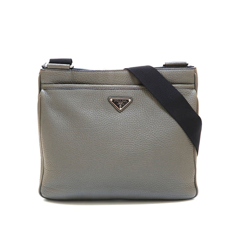 Prada Black Saffiano Leather Mini Zip Top Camera Sling Bag Prada | TLC
