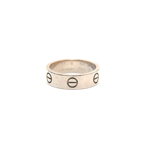 Cartier Love Ring WG 750 8.24G尺寸47尺寸14戒指银P13743