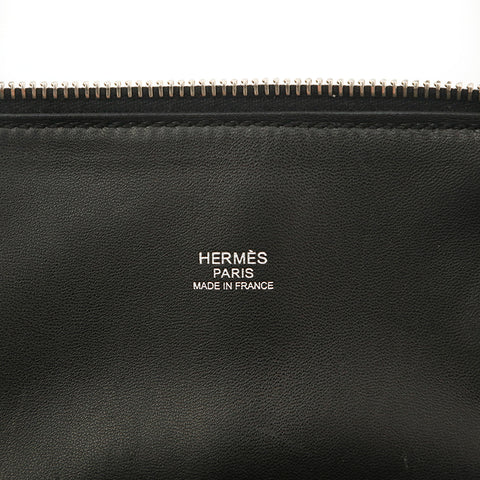 エルメス HERMES ボリード31 P金具 ハンドバッグ □O刻印 2011年 トリヨンクレマンス ブラック P13758
